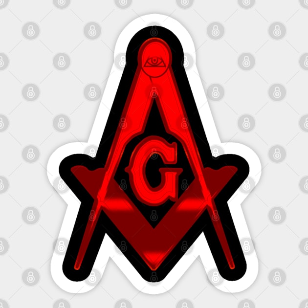 Freemason Sticker by IBMClothing